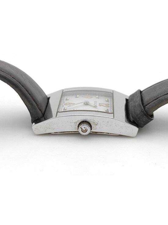 Gucci Clock Silver Stainless Leather main image 4